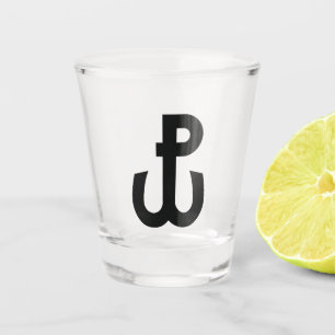 Kotwica Symbol Shot Glass