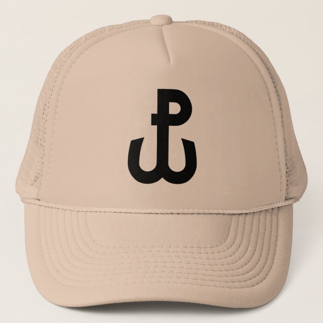 Kotwica Symbol Trucker Hat (Front)