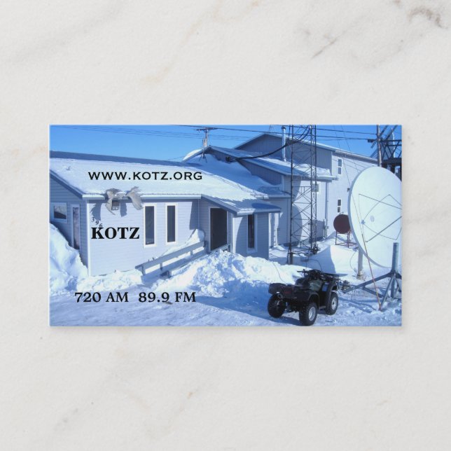 KOTZ RADIO CARDS (Front)