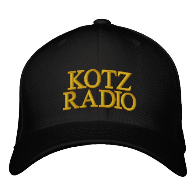 KOTZ, RADIO EMBROIDERED HAT (Front)