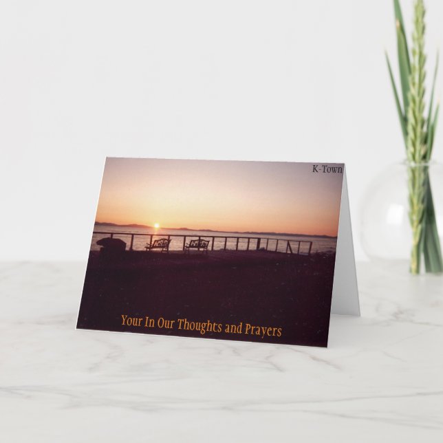 Kotz Sky, GET WELL SOON Card (Front)