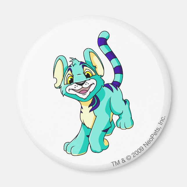 Kougra Blue Magnet (Front)