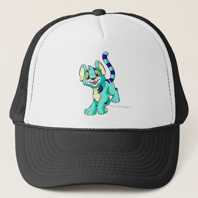 Kougra Blue Trucker Hat (Front)