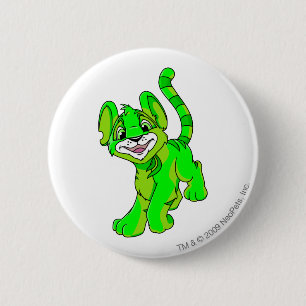 Kougra Glowing 6 Cm Round Badge