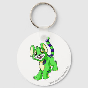 Kougra Green Key Ring