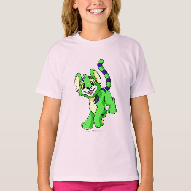 Kougra Green T-Shirt (Front)