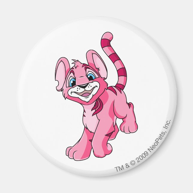 Kougra Pink Magnet (Front)