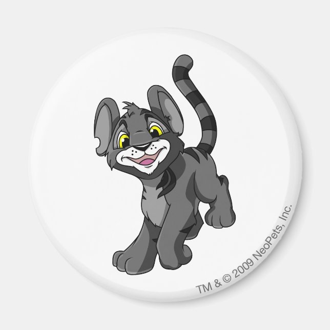 Kougra Shadow Magnet (Front)