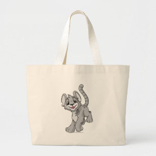 Kougra Silver Large Tote Bag