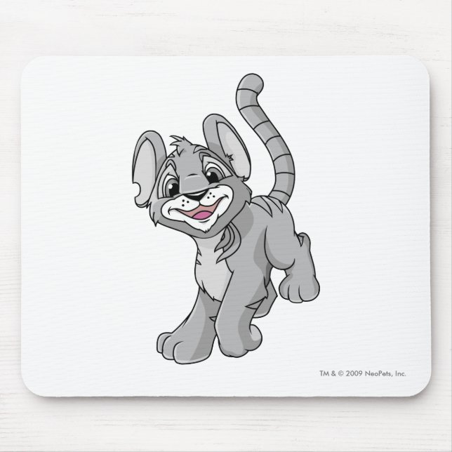 Kougra Silver Mouse Pad (Front)