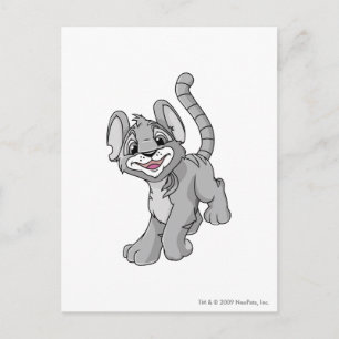 Kougra Silver Postcard