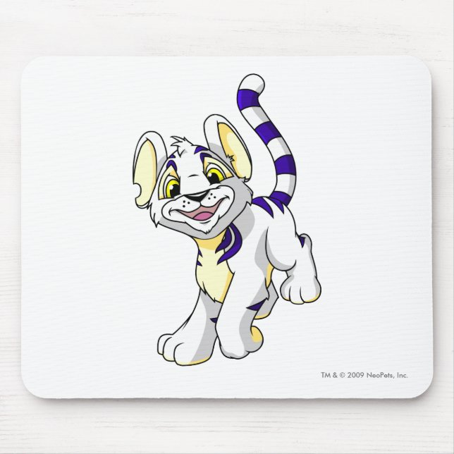 Kougra White Mouse Pad (Front)