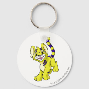 Kougra Yellow Key Ring