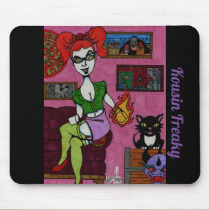 Kousin Freaky Noel Mouse Pad