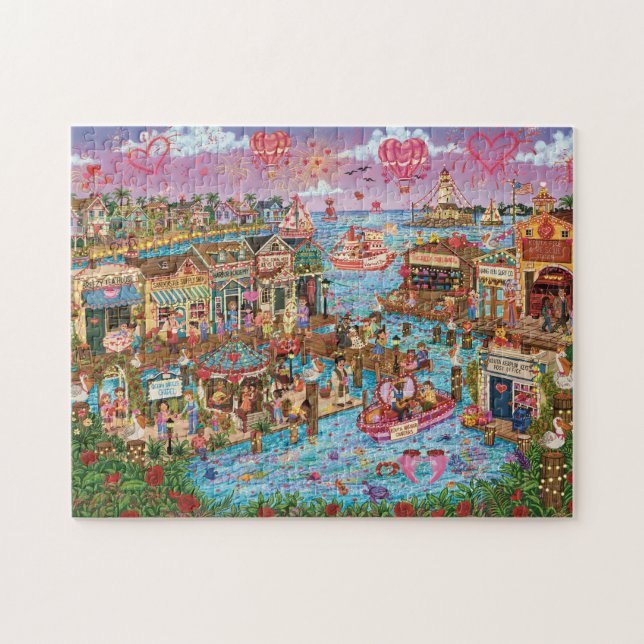Kouta Kerplop Keys Valentine's Day Jigsaw Puzzle (Horizontal)