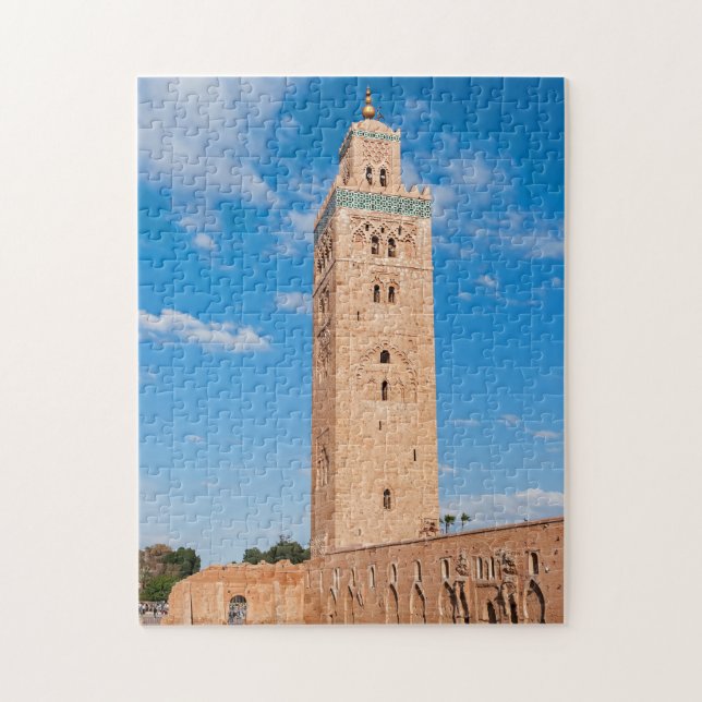 Koutoubia Mosque - Marrakech, Morocco Jigsaw Puzzle (Vertical)