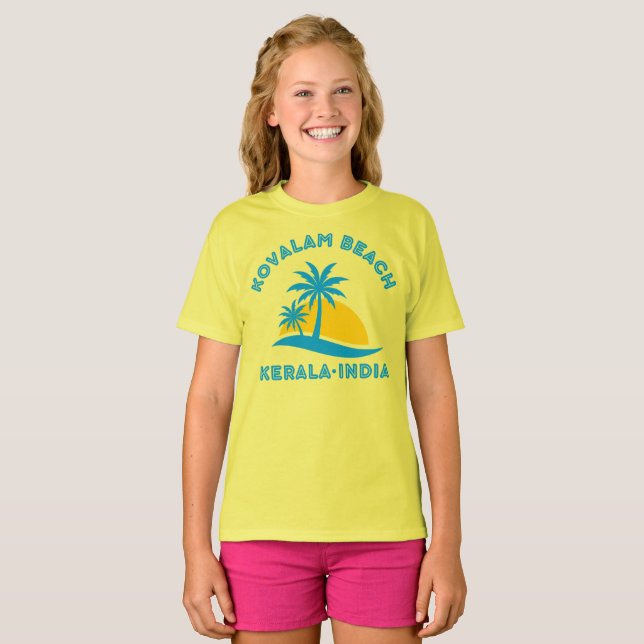 KOVALAM BEACH-KERALA INDIA T-Shirt (Front Full)