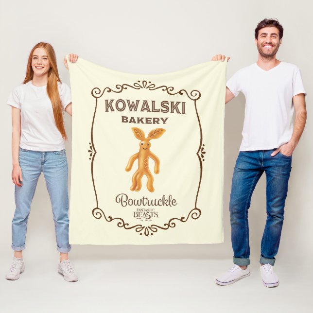 Kowalski Bakery - Bowtruckle Fleece Blanket (In Situ)
