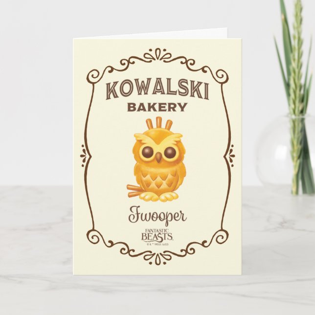 Kowalski Bakery Fwooper Card (Front)