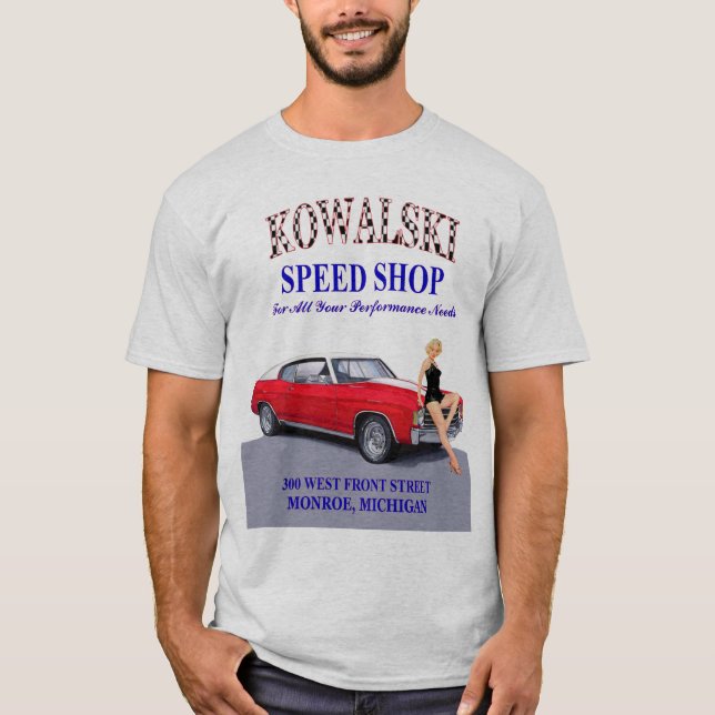Kowalski Speed Shop Shirt (Front)