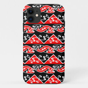 Kowhaiwhai Traditional Maori Koru Pattern iPhone 11 Case