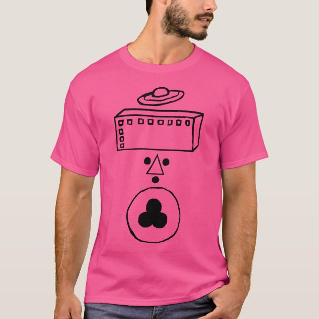Kozyrev Mirrors Symbols Stack T-Shirt (Front)