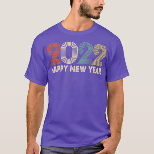 kp1b Cheer To 2022 Vintage Happy New Year Party Co T-Shirt