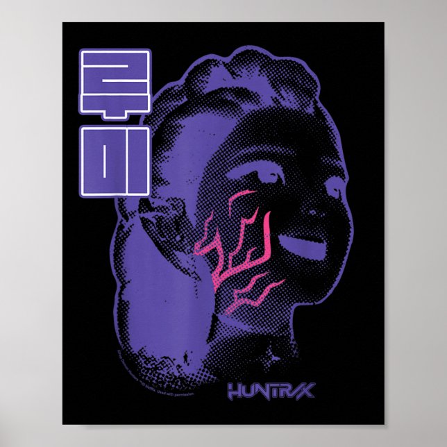Kp Demon Hunters Halloween Huntrix Rumi Demon Mark Poster (Front)