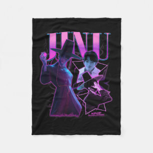 Kp Demon Hunters Halloween Jinu Showcase Y2k Style Fleece Blanket