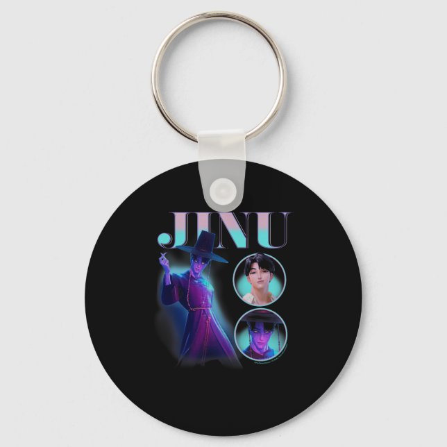 Kp Demon Hunters Halloween Jinu Y2k Style Showcase Key Ring (Front)