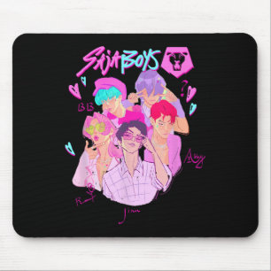 Kp Demon Hunters Halloween Saja Boys Demon Group R Mouse Pad