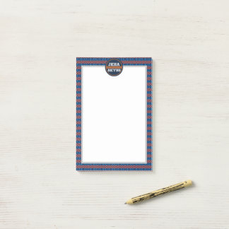 KPAC MicroPlaid Post-it Notes