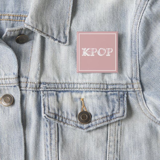 KPOP 3 CM ROUND BADGE (In Situ)