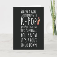 Kpop Cards For Girls Teen Korean Music For Her