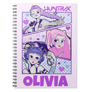 KPop Demon Hunters Notebook, Kids Huntrix Notebook