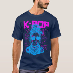 KPop Fan Girl Vintage Korean KPop Music Lover fami T-Shirt