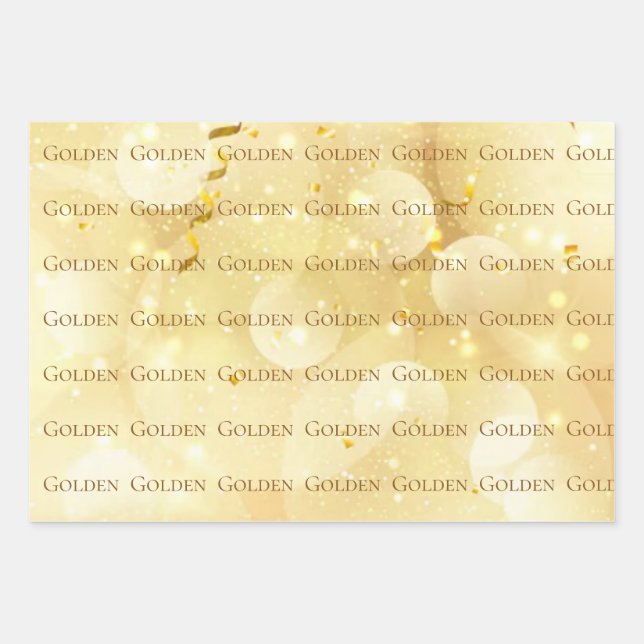 KPOP GOLDEN GIFT WRAP (Front)