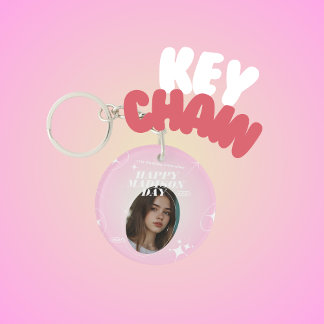 Kpop Idol Birthday Fancafe Style  Key Ring