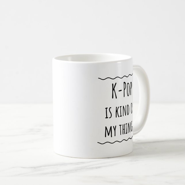Kpop Korean Pop Music Gift Coffee Mug (Front Right)