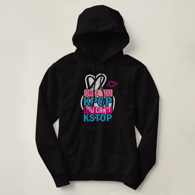 Kpop Kpop Clothing Kpop Music Kpop Classic Kpop  Hoodie (Design Front)