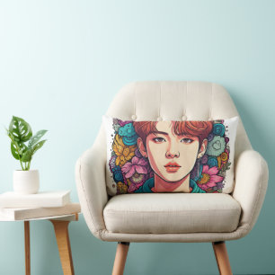kpop kpopfan kpopfanart kpopidol kpopdrawing kpopi lumbar cushion