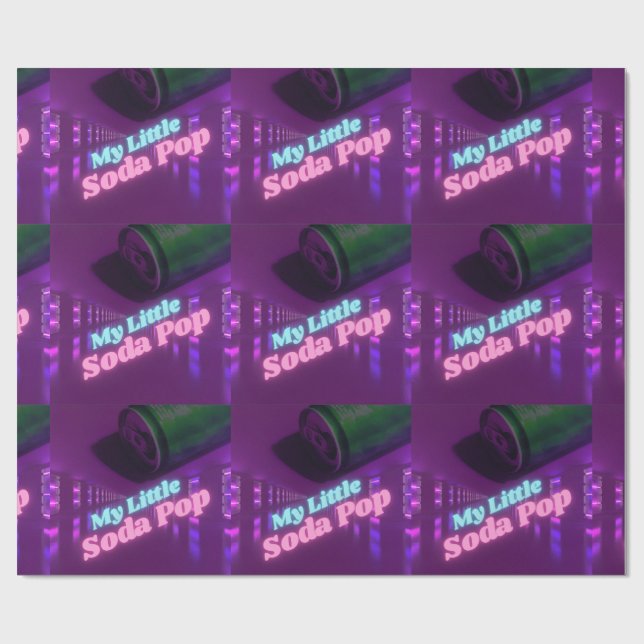 Kpop Soda Pop Wrapping paper (Flat)