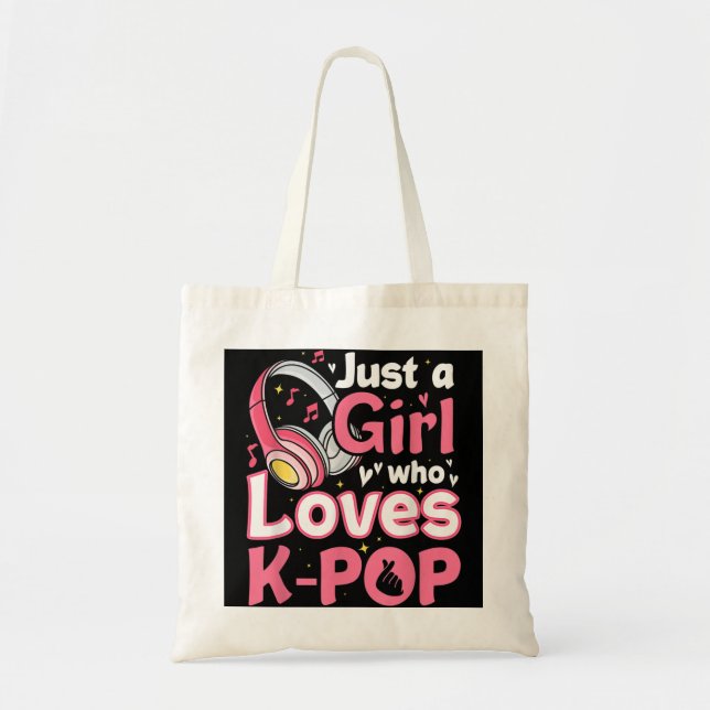 KPOP South Korea Kpop Korean Asian Tote Bag (Front)