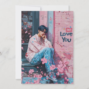 KPop Valentine Card
