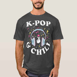 Kpop Women's Hallyu Asian Korean Music Manga Seoul T-Shirt