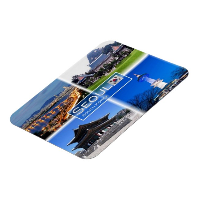 KR  South Korea - Seoul - Magnet (Left Side)