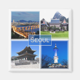 KR * South Korea - Seoul Magnet