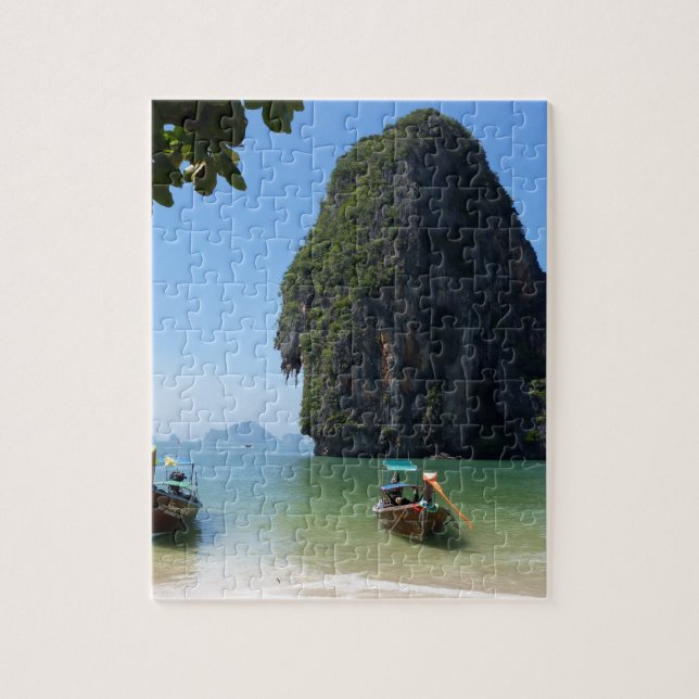 Krabi beach, Thailand. Jigsaw Puzzle (Vertical)