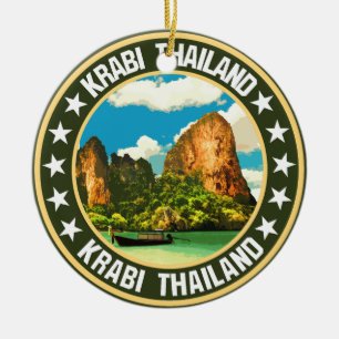 Krabi ceramic tree decoration