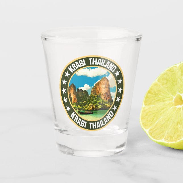Krabi                                              shot glass (Front)